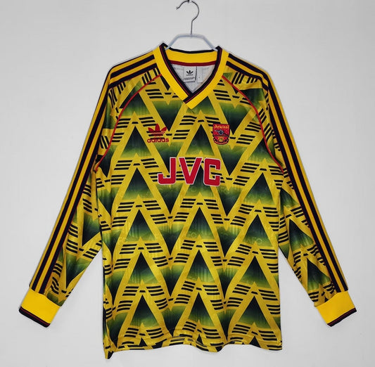 Arsenal 1991∕93 Camiseta Retro Manga Larga